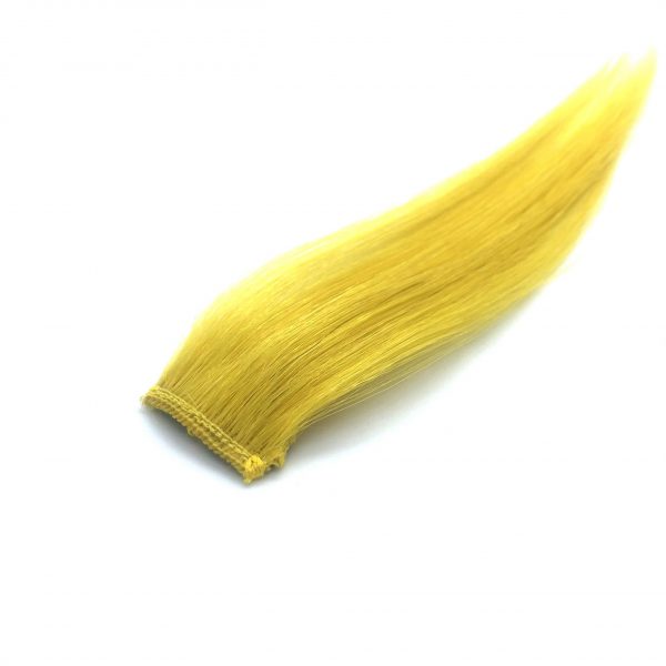 Yellow Highlights Clip-in Human Hair Extension single