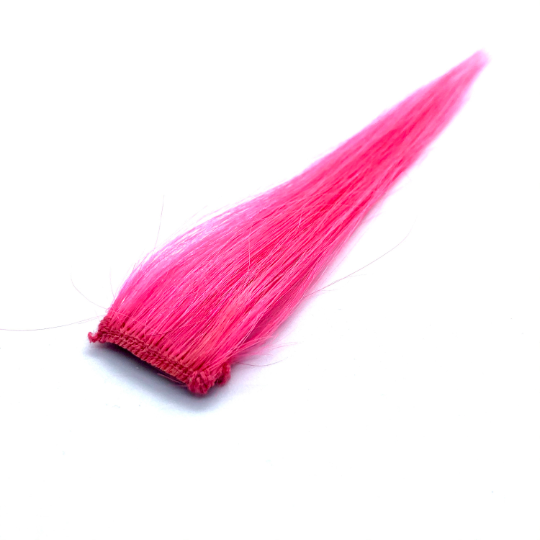 Bright Pink Highlights Human Hair Clip-in extensions