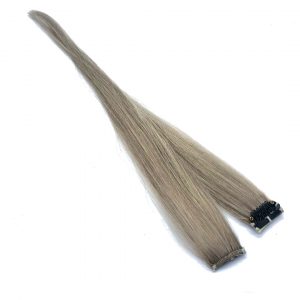 Blonde Grey Highlights Clip-in Hair Extensions