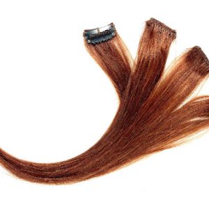 Auburn Highlight Clip-in Hair Extension Straight 04